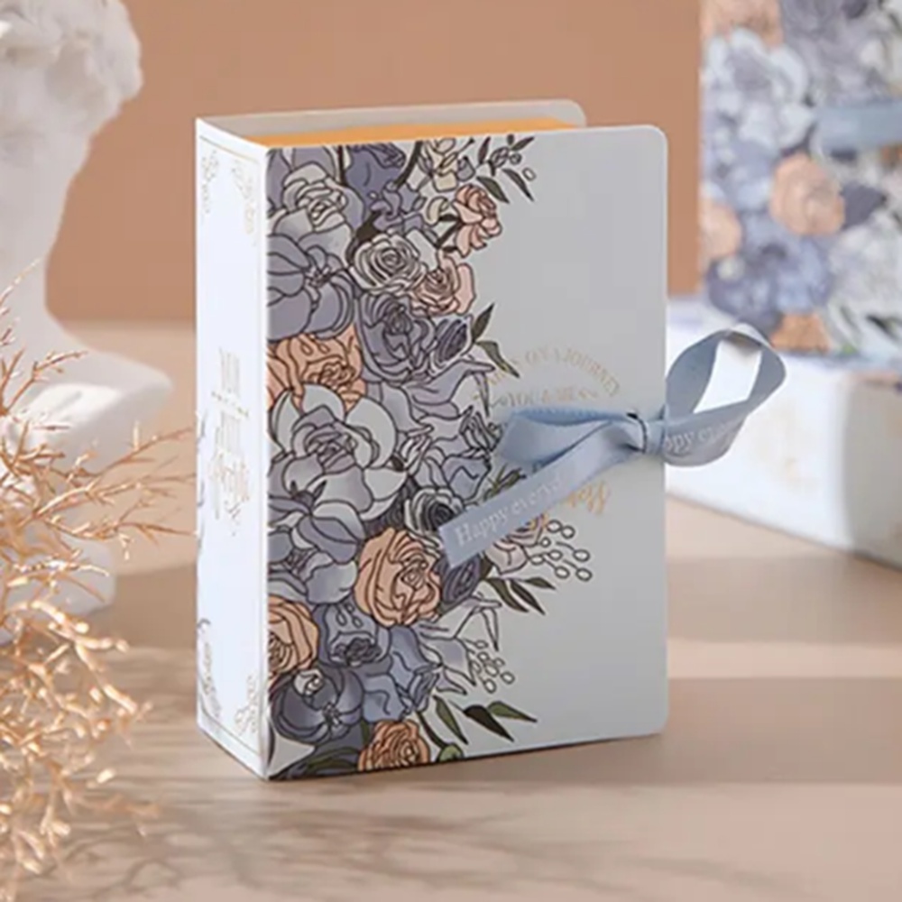 Creative Book Shape Gift Wrapping Box,Wedding Holiday Chocolate Candy ...