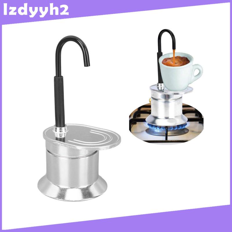 [LzdyyhacMY] Single Tube Mini Coffee Pot, Portable, Easy to Use Mini