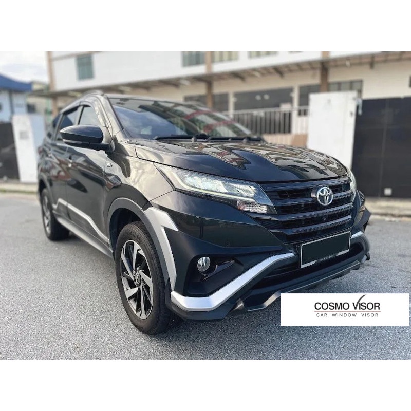 Toyota Rush 7-Seater (F800) 2018- 2023 Door Visor / Mugen Door Visor ...