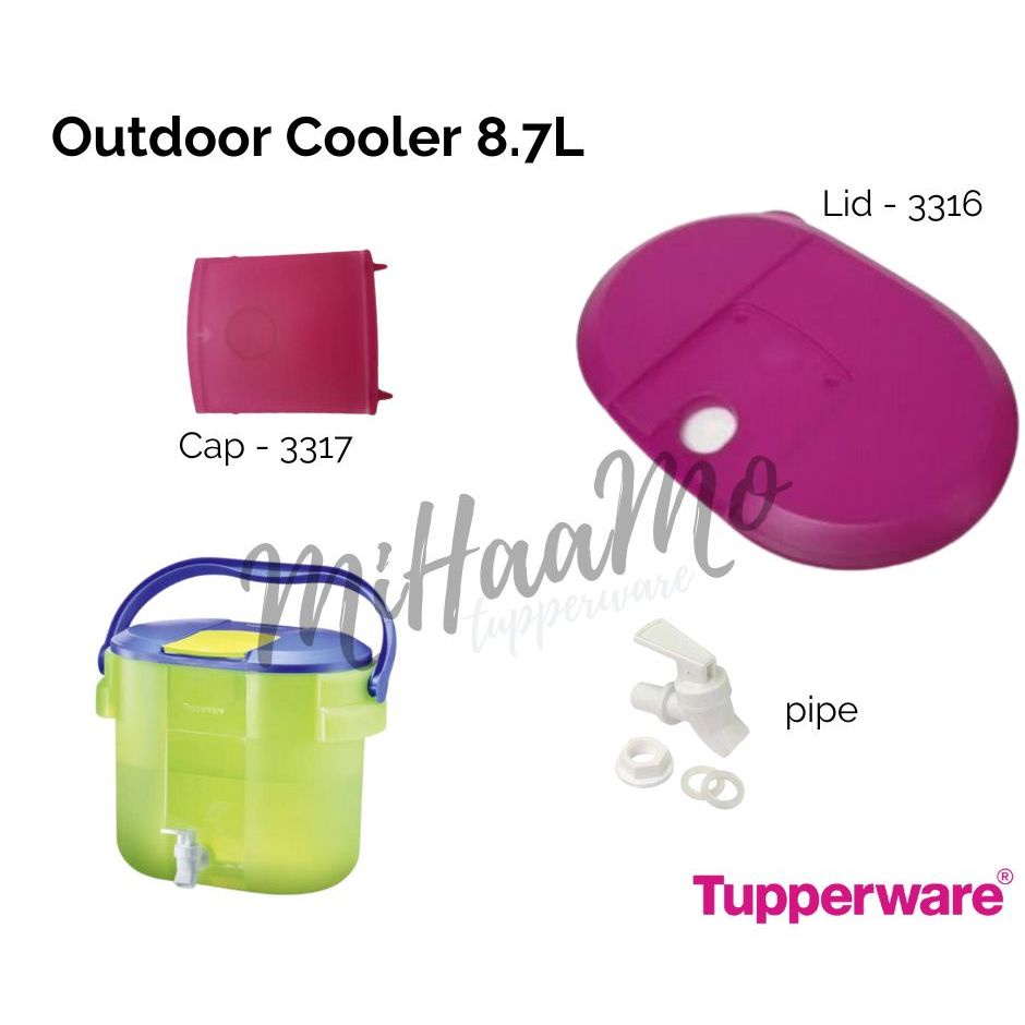 Tupperware Replacement Spare Part Outdoor Cooler Seal / Cap / Pipe Only ...