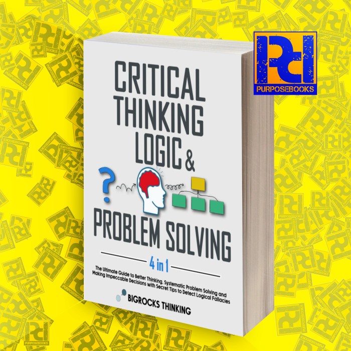 critical thinking logic & problem solving book