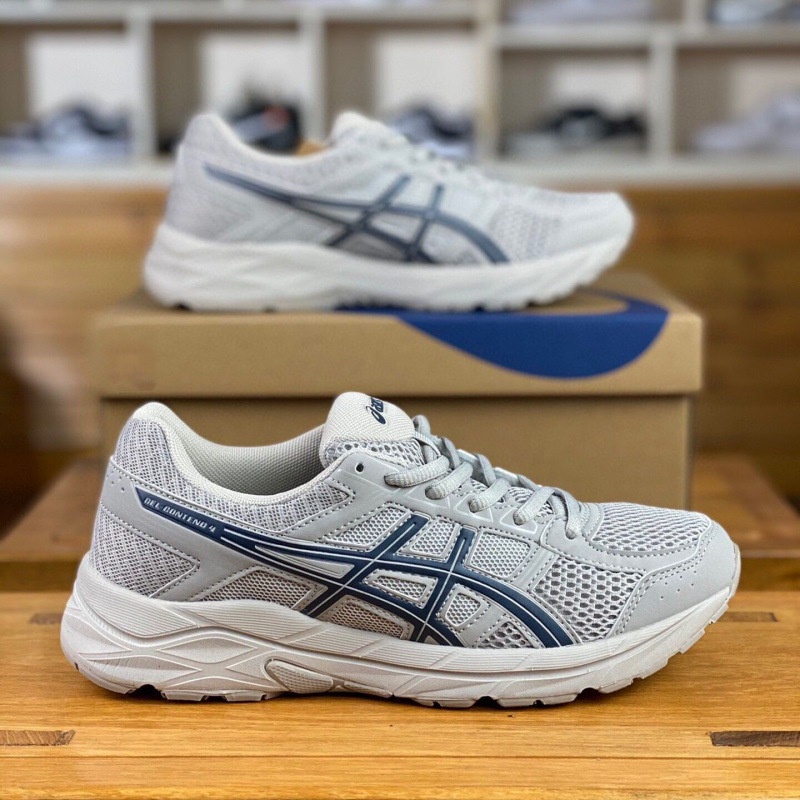 High quality running shoes Asics GEL CONTEND 4 Couple Retro Breathable Casual Running Shoes