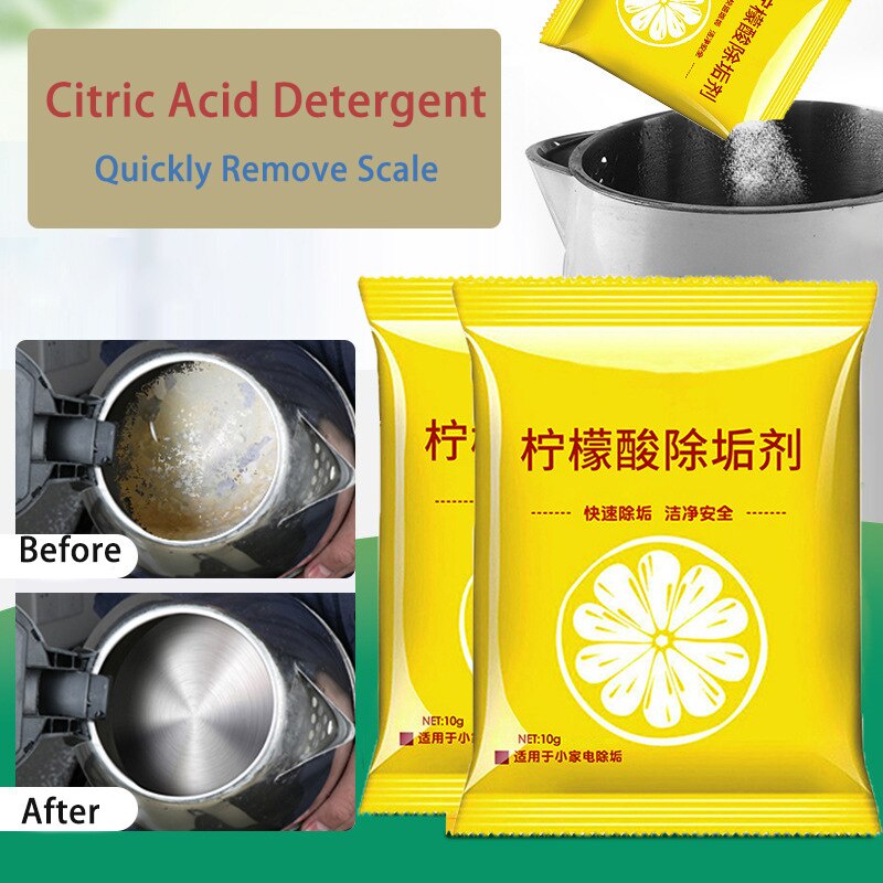Citric Acid Scale Remover Faucet Food Grade Strong Cleaning Agent