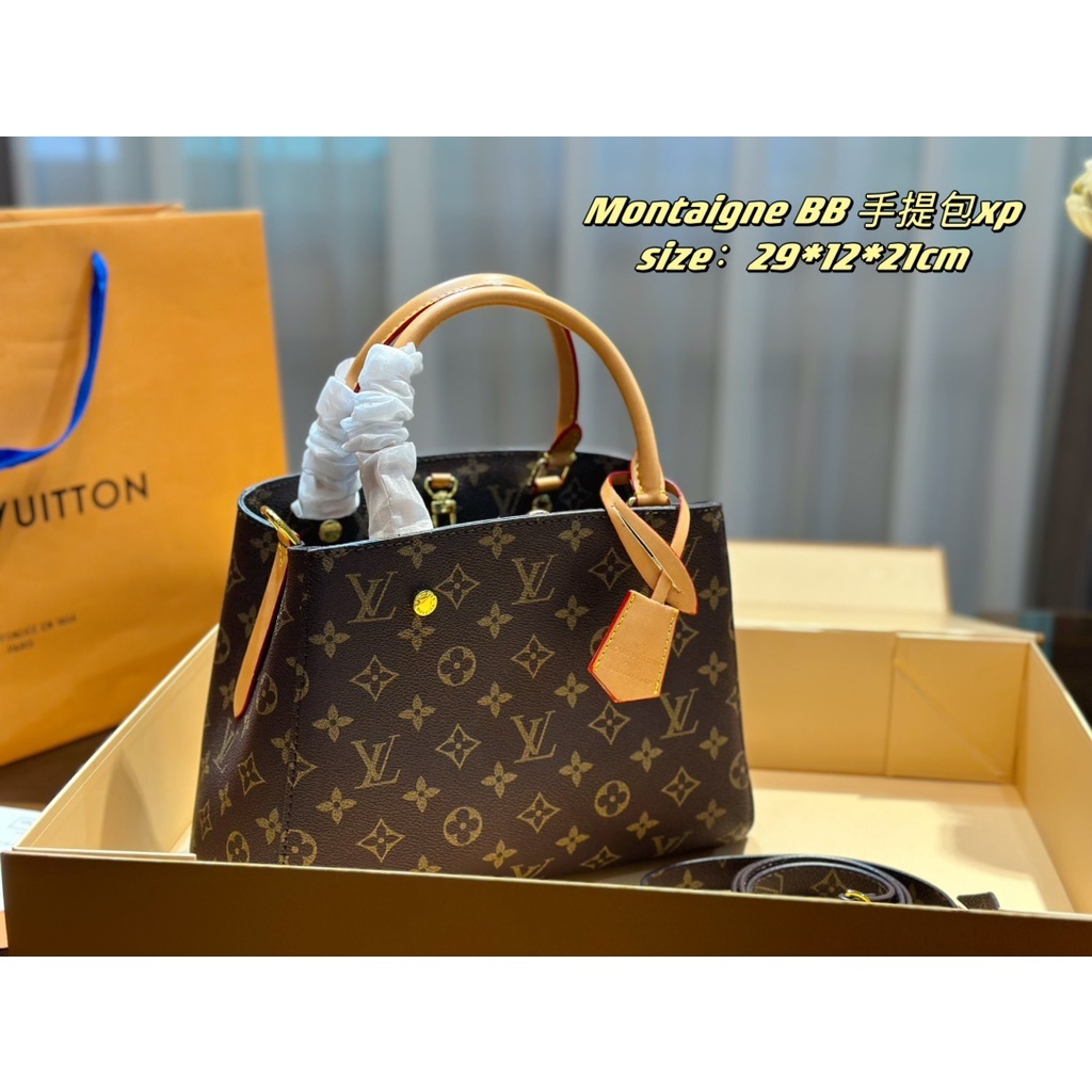 L-Monogram classic Women's messenger bag handbag Fashion shopping ...