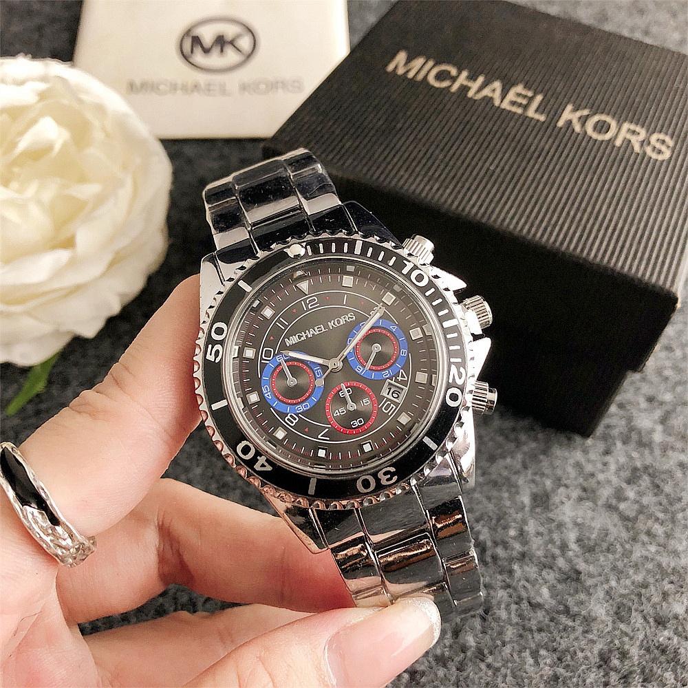 Michael KORS New Style Phantom Water Series Quartz Movement Quartz Box Stainless Steel European American Fashion Strap Shopee Malaysia