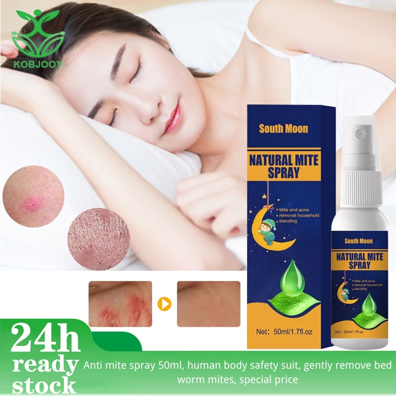 Anti mite spray 50ml, human body safety suit, gently remove bed worm ...