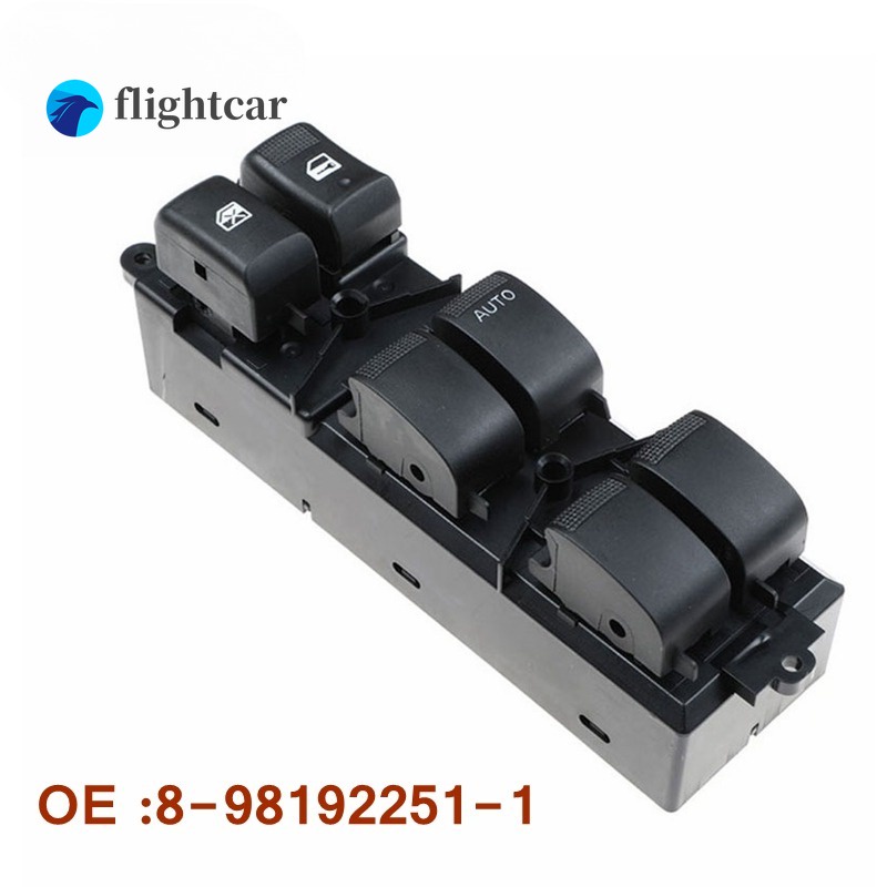 （FT）ISUZU DMAX All New 4-Door Power Window Switch (Auto Up-Down), MU-X ...