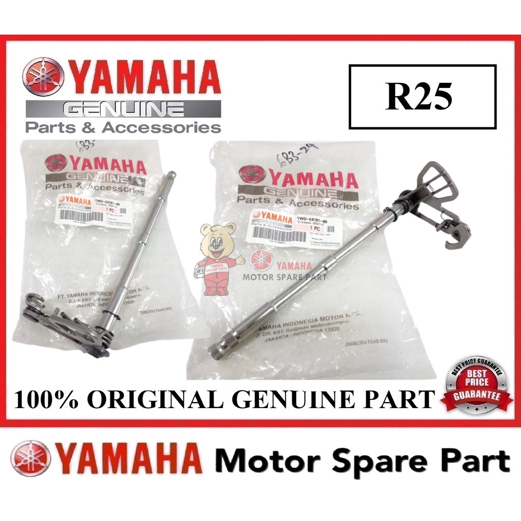 (100% ORIGINAL) YAMAHA R25 GEAR SHIFT SHAFT // 1WD-E8101-00 SAB SUB ...