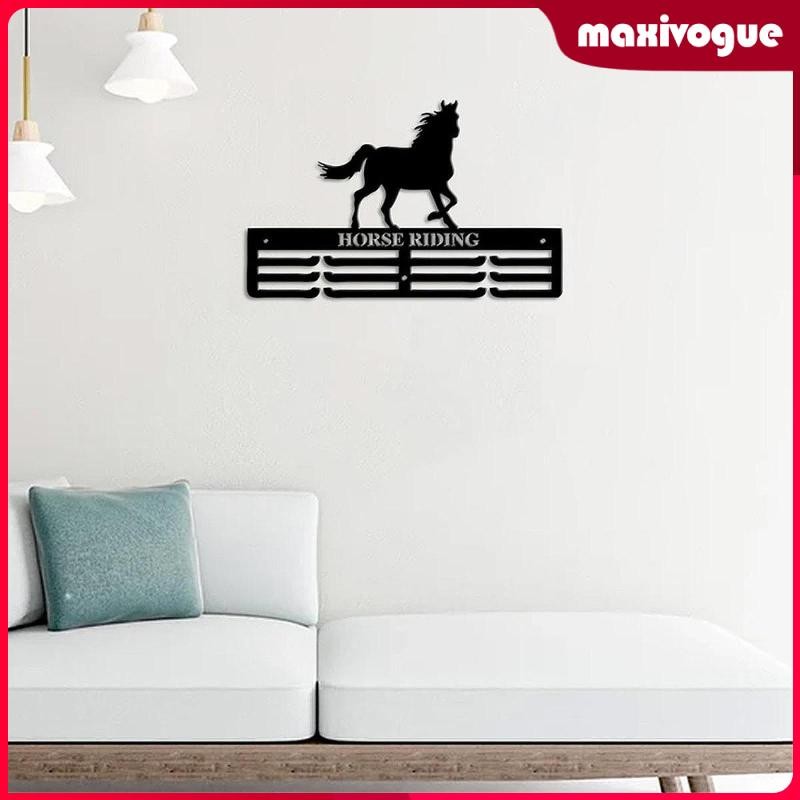 [MaxivogueMY] Rack Equestrian Hurdles Sturdy Wall Mounted Medals Holder ...