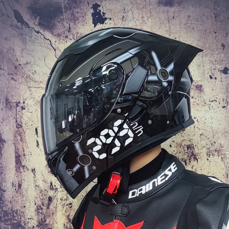 flip up double lens motorcycle helmet removable and washable liner