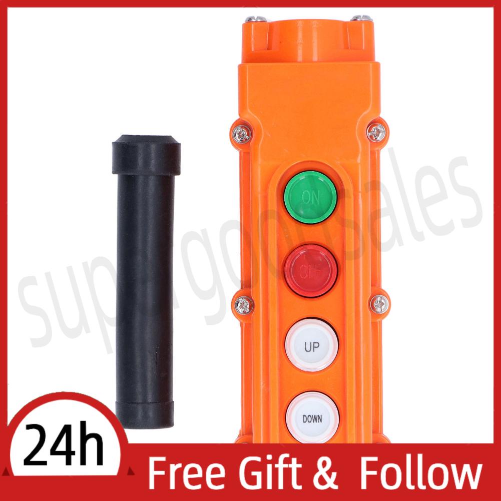 Supergoodsales BERM Crane Push Botton Switch Handheld Hoist 220V/500V