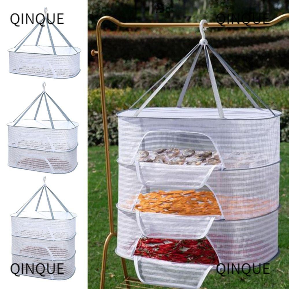 QQIN Herb Dryer Mesh, Foldable 13 Layers Drying , Hanging Drying With