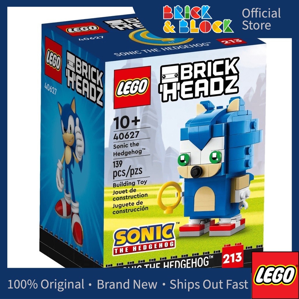 LEGO 40627 Sonic The Hedgehog | LEGO BrickHeadz | Shopee Malaysia