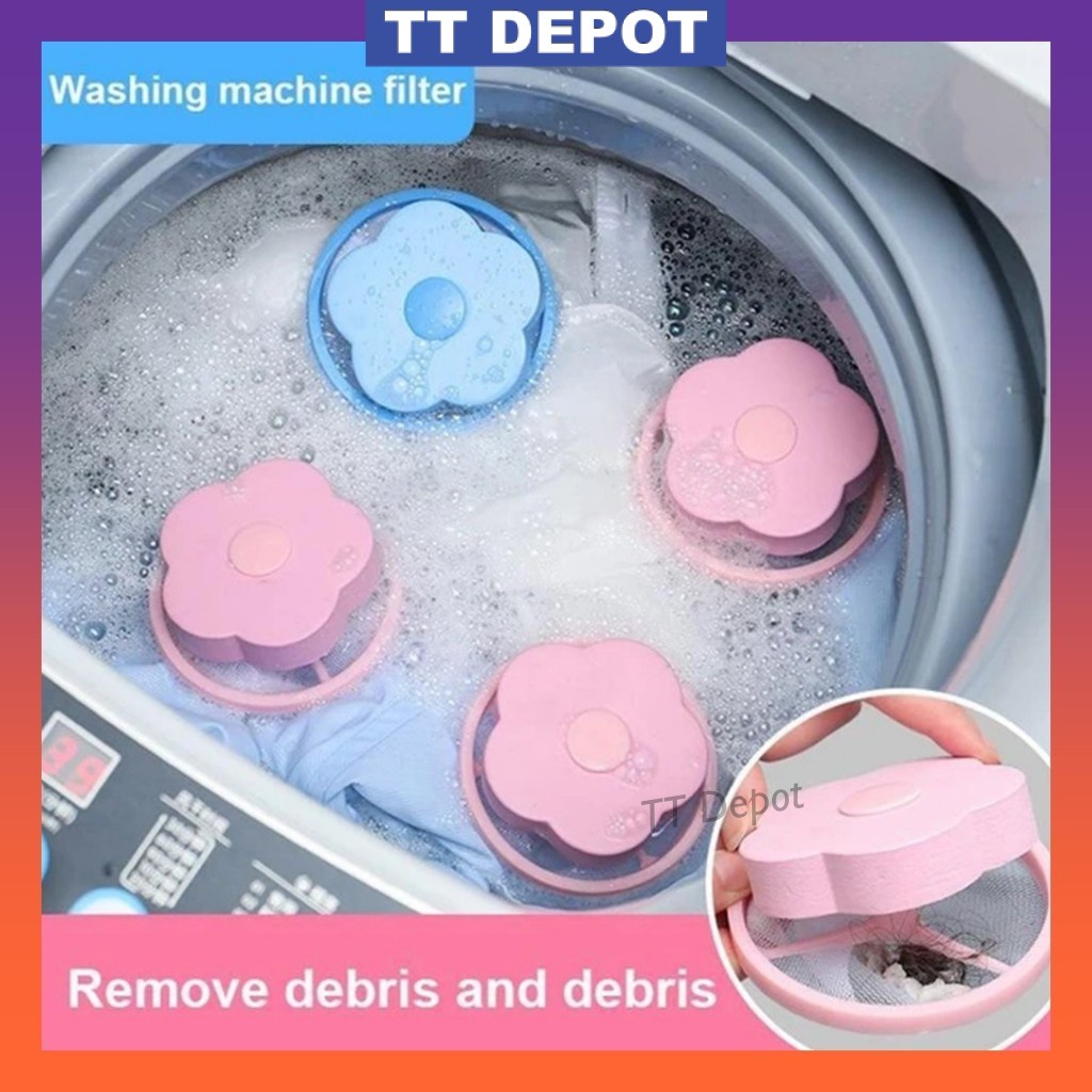 Washing Machine Float Filter Hair Remover Cleaning Cloth