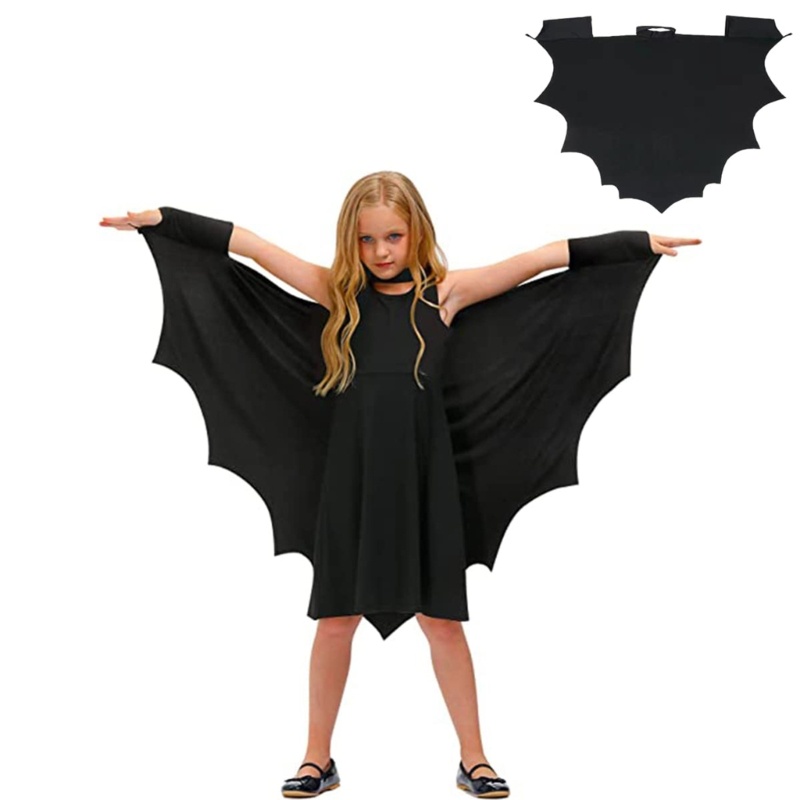 ACG Children Bat Wing Costume Cosplays Halloween Bat man Cloaks Dress ...