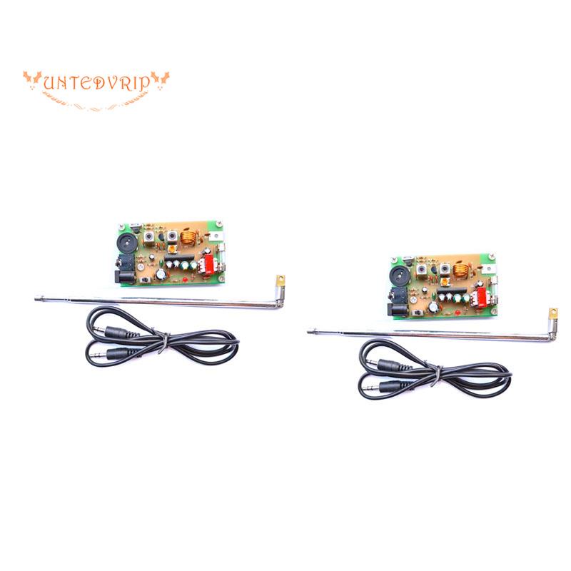 Shortwave AM Radio Transmitter Board 21MHZ Crystal W Antenna Kit Campus