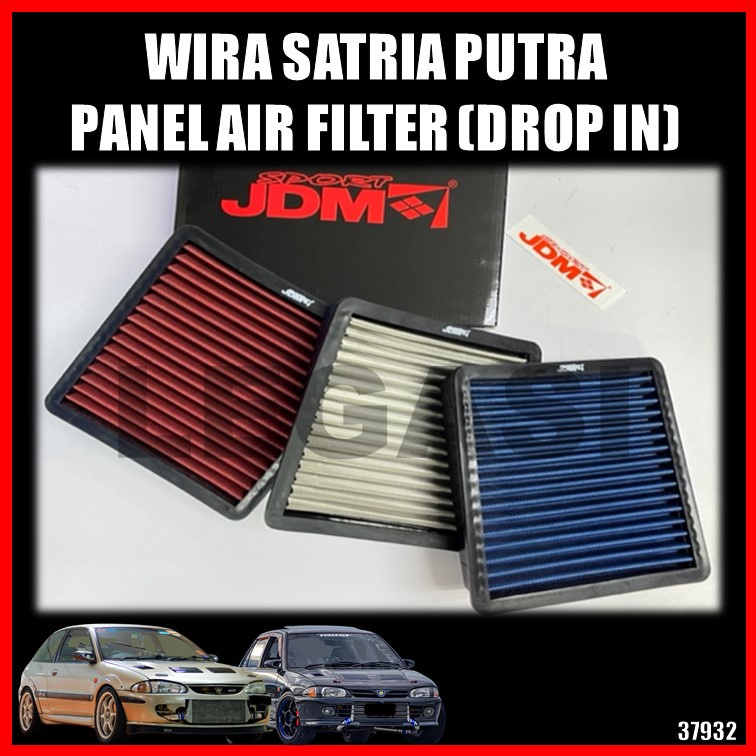PROTON WIRA SATRIA PUTRA JDM DROP IN AIR FILTER PANEL Shopee Malaysia