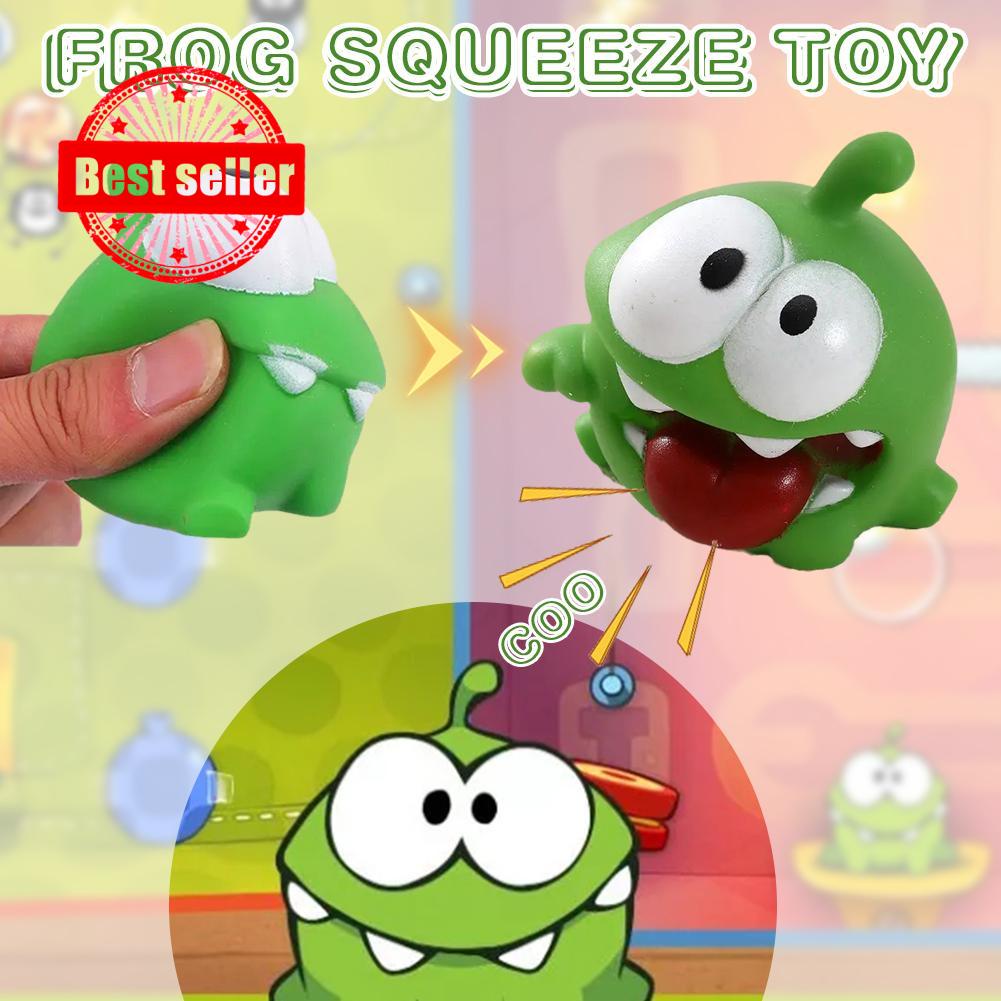 Cute Om Nom Doll Toys Cartoon Toys Soft Animals Doll Children Rope ...