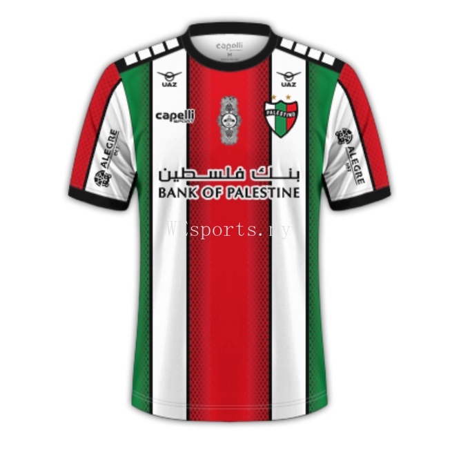 Jersey Football Club Deportivo Palestino 2023 Home Kit Jersey Bola