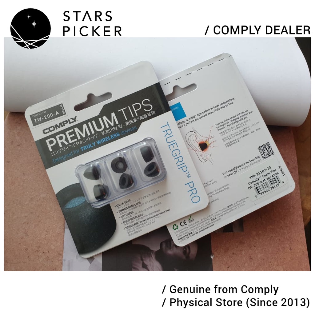 Comply truegrip pro ear tips hot sale