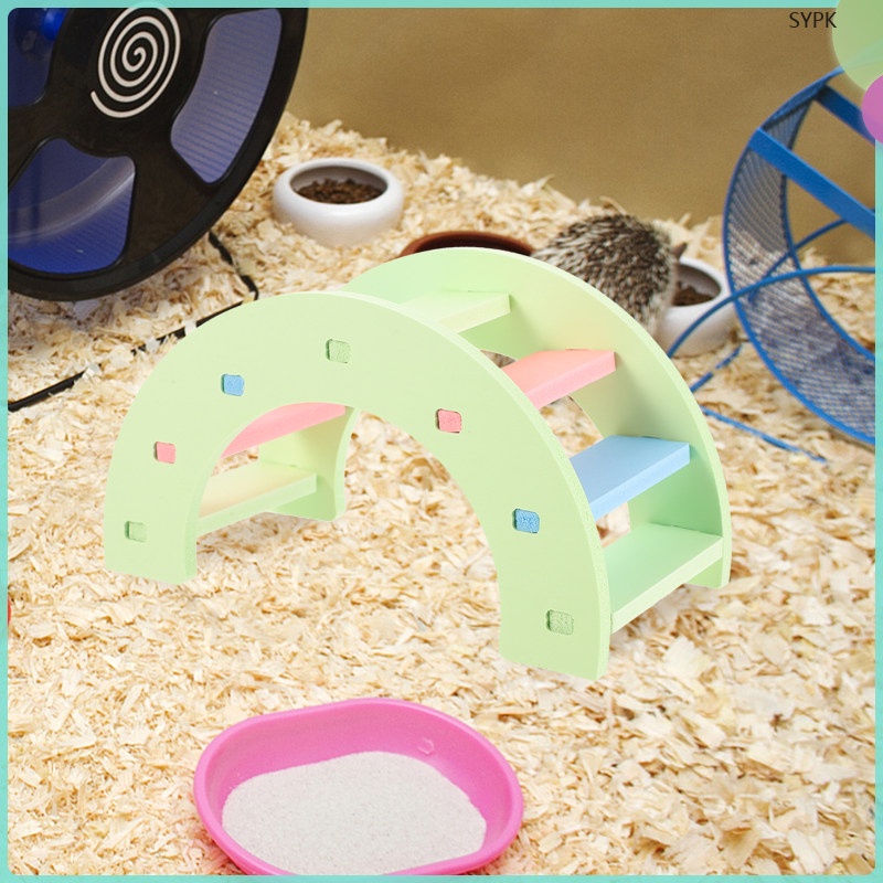 Hamster Climbing Bridge Rat Biting Toy Toys Reptile Guinea Pig Ladder