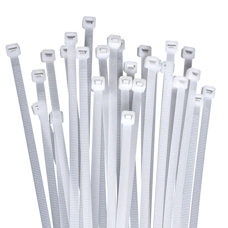250/500/1000Pcs Self-locking White Black Plastic Nylon Cable Zip Ties ...