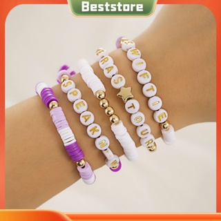 Taylor Bracelets Singer Inspired Friendship Bracelet Set for Women Clay  Beads Bracelet for Swiftie Fans Summer Boho Bracelet - AliExpress