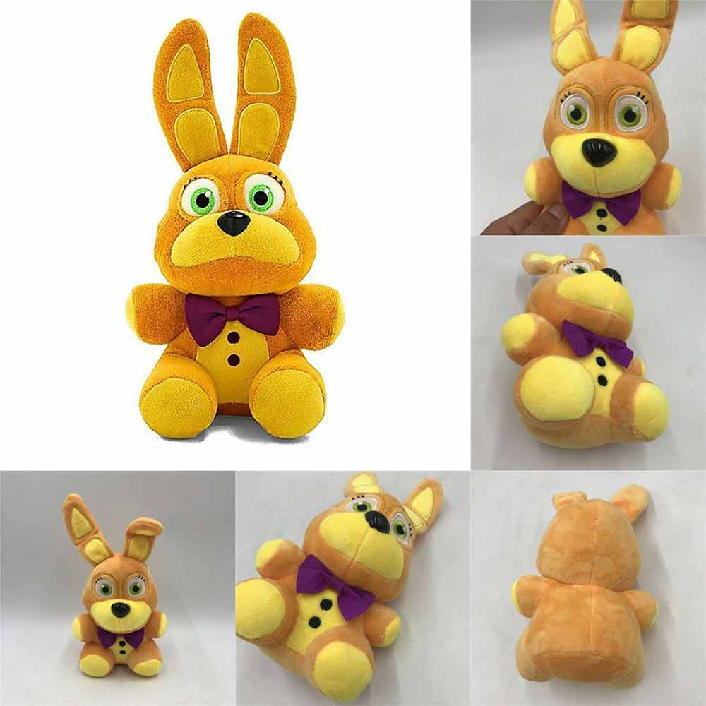 Plush Toy FNAF Plushies Stuffed Animal Yellow Rabit | Shopee Malaysia