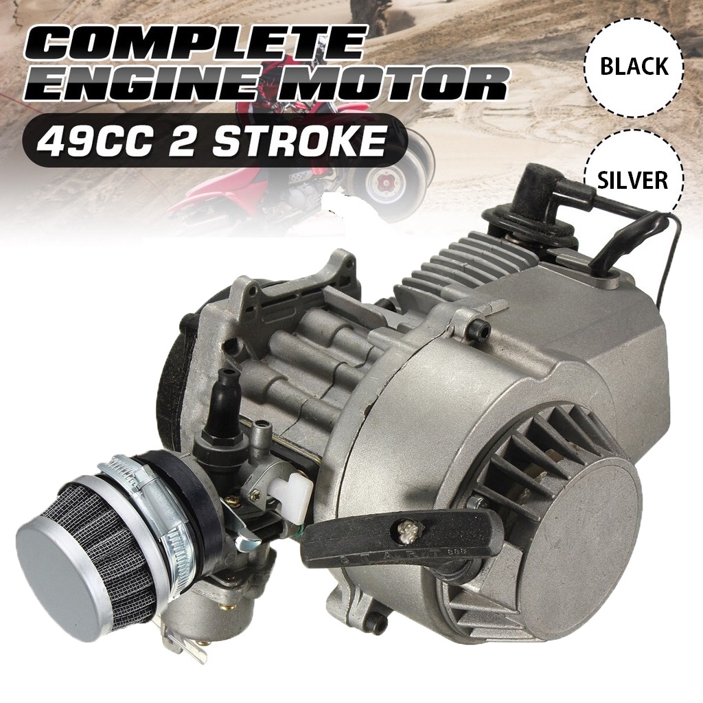 POWER/BOOST BOTTLE W/ INTAKE For 2 STROKE ENGINE POCKET BIKE 49CC