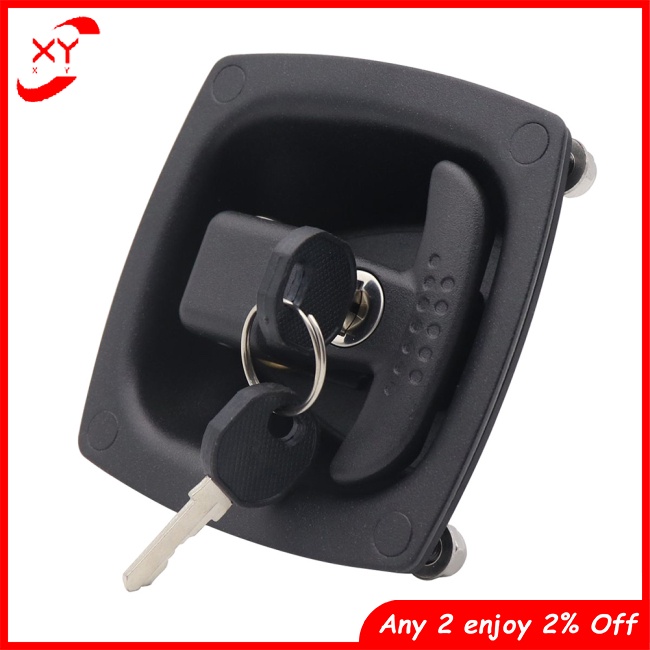 XY THandle Latch RV Camper Trailer Tool Box Door Lock Replacement With