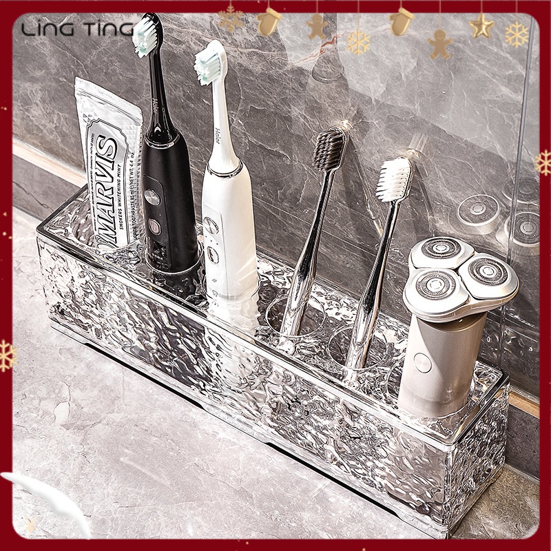 【Ready stock】Toilet Toothbrush Toothpaste Storage Washstand Electric ...