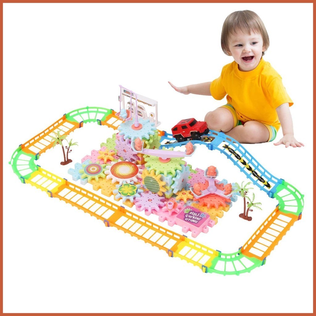 Building Blocks Gear Cogs Toy Spinning Gears Educational Toys Reusable