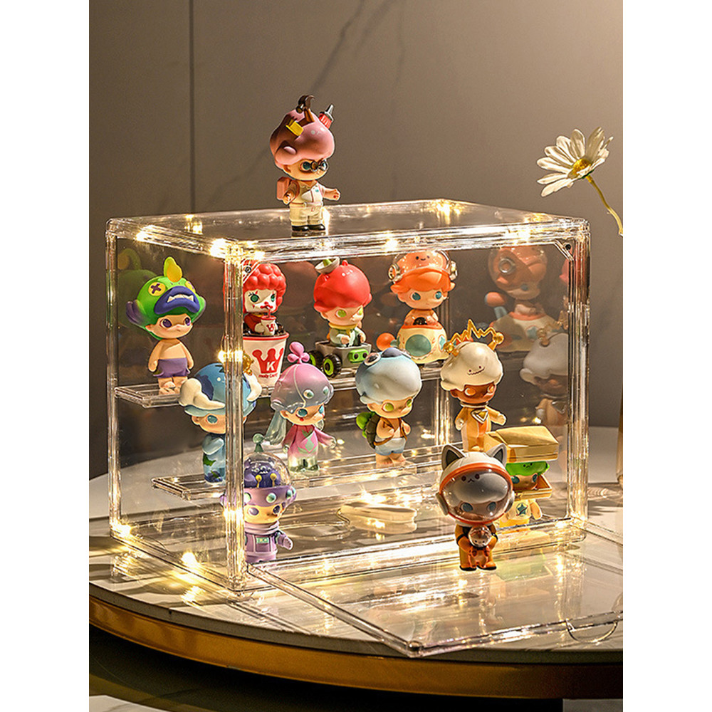 Transparent Acrylic Display Case Storage Organizer Blind Box Acrylic ...