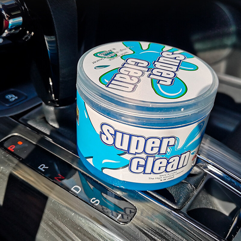 Car Cleaning Gel Dust Cleaning Compound Slimy Gel Cleaner Jelly ...