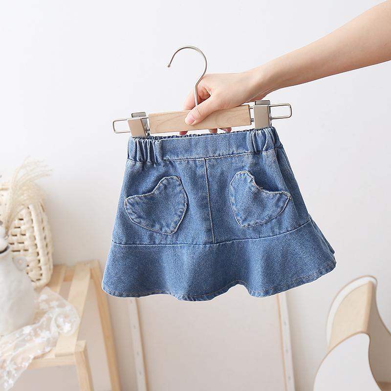 Denim mini skirt for hotsell baby girl