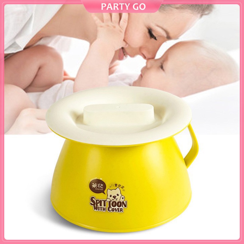 Kid Potty Portable Commode Toilet Cover Chamber Lid Bedroom Household Spittoons Urinals uiran