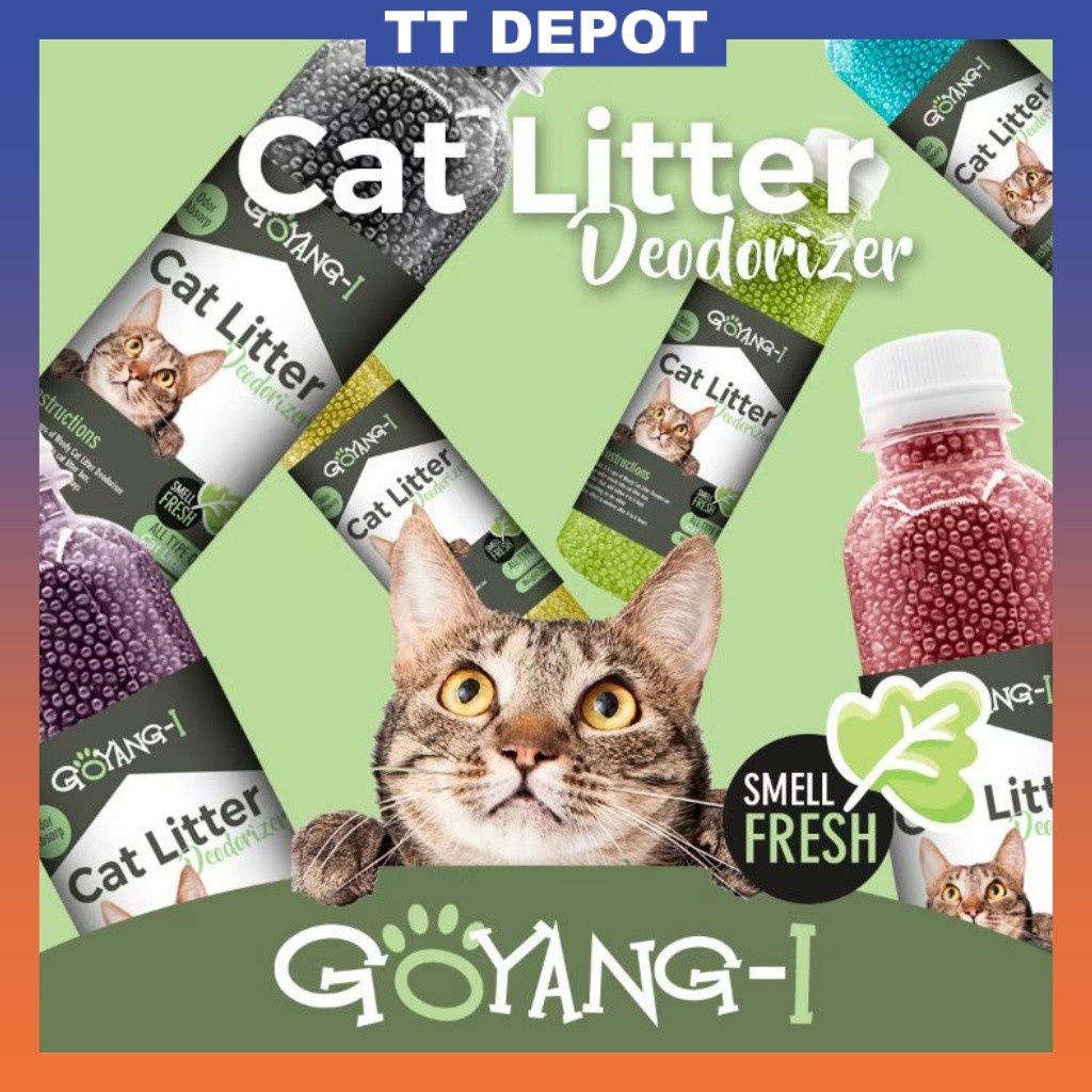 Cat Litter Deodorant Beads with Activated Charcoal Penghilang Bau