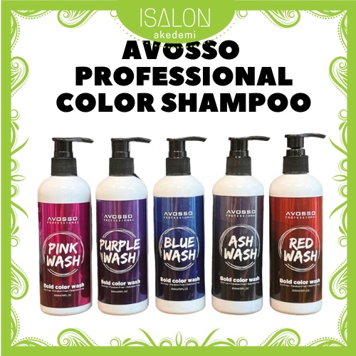 AVOSSO/FAIREST PROFESSIONAL WASH HAIR COLOR SHAMPOO MAINTAIN HAIR COLOR