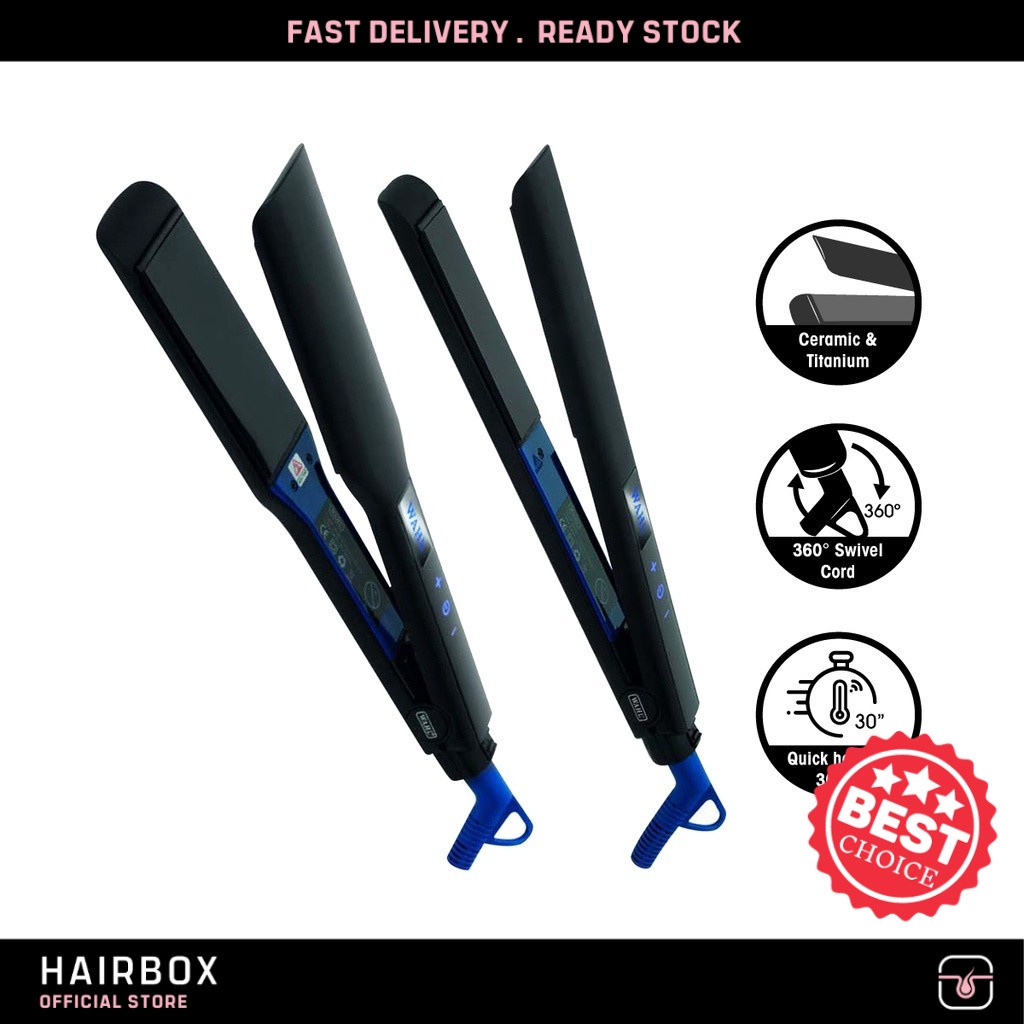 WAHL Pro Touch Styling Flat Hair Iron 1 INCH 2 INCH HB Shopee Malaysia