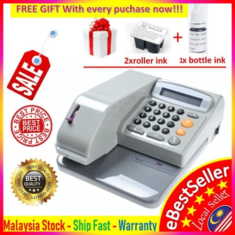 Multi Currency Cheque Writer MCEC310 Check Writer Cheque Printer