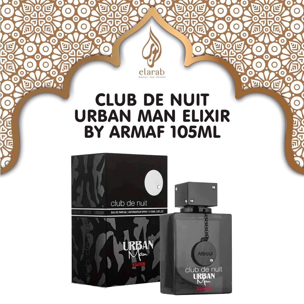 CLUB DE NUIT URBAN MAN ELIXIR | ARMAF | Shopee Malaysia