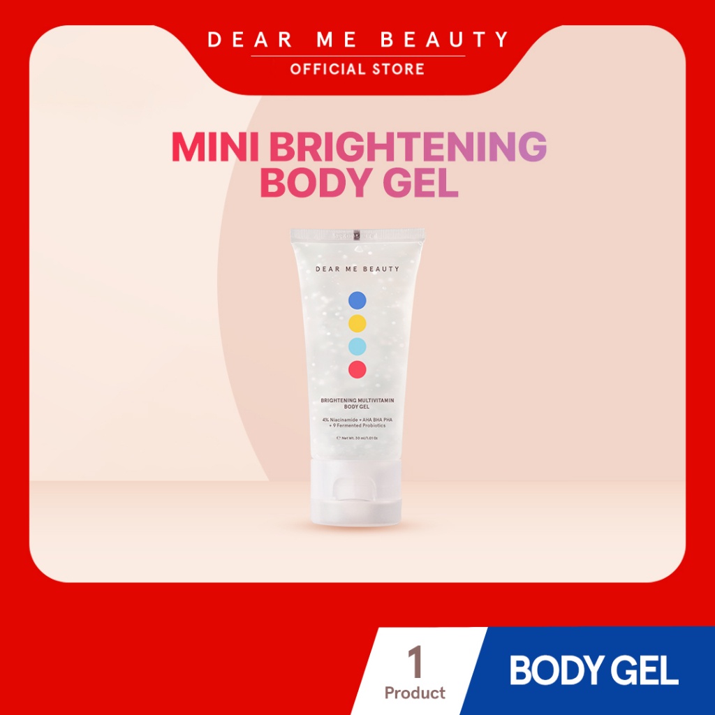 Dear Me Beauty Mini Travel Size Brightening Multivitamin Serum Body Gel ...