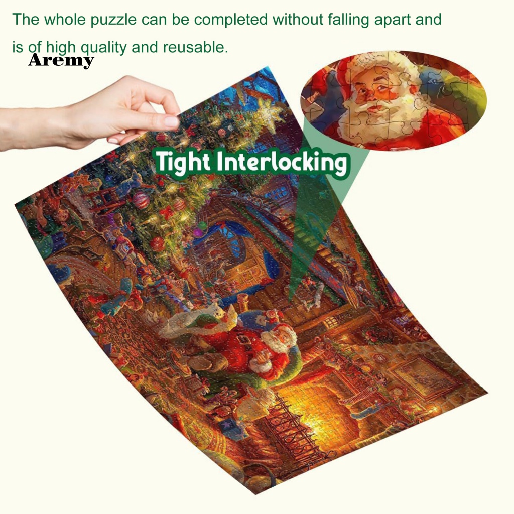 AREM 2024 Jigsaw Puzzle Set Puzzle Advent Calendar Christmas Countdown