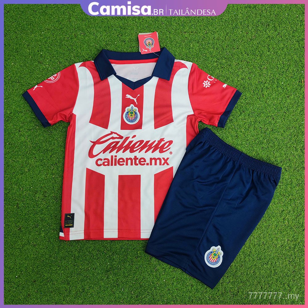 2023 2024 kids Local Chivas soccer jersey personalization name number