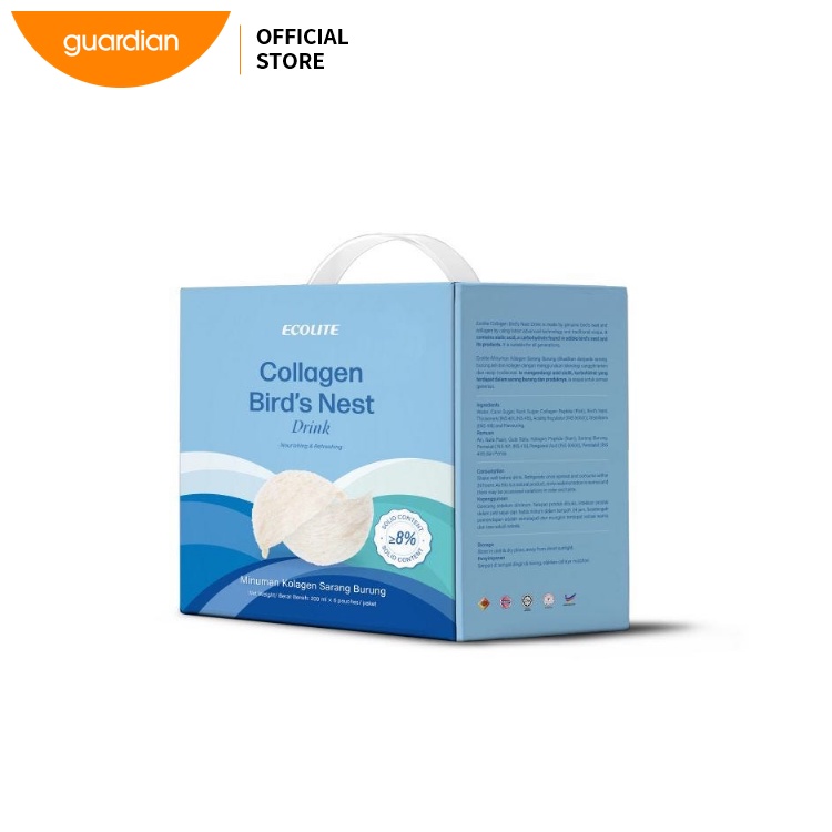 Ecolite Collagen Bird'S Nest Drink Original (6's) Shopee Malaysia