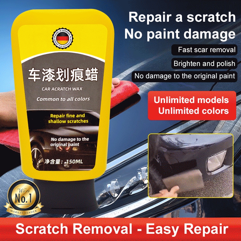 quickly removes scratches and stainsCar paint scratch repair wax