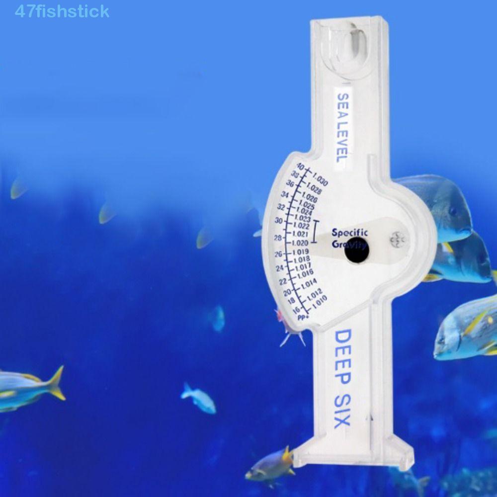 FISHSTICK Salt Water Salinity Meter, Rectangle Precise Saltwater