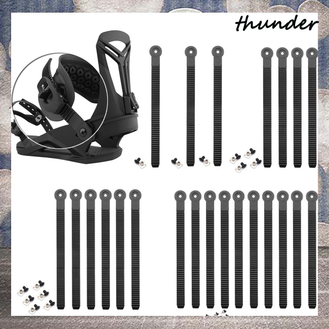 Thunder Universal Snowboard Ankle Ladder Strap Binding Replacement