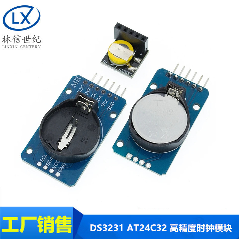 DS3231 AT24C32 High Precision Clock Module IIC Module Storage Module ...