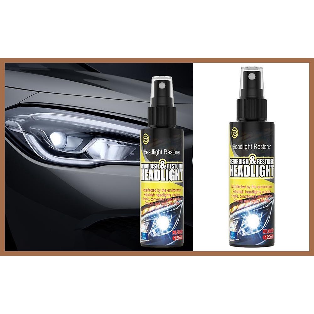 Headlight Lens Restoration Headlight Cleaner Scratch Restoring Fluid
